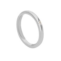 Anello Gioielleria Dossena  Fedi nuziali in Oro Diamante FAD070BB